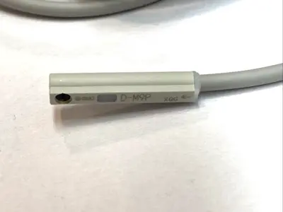 USED SMC AUTO SWITCH PNP 3-WIRE 5M LEAD CYLINDER SENSOR IP67