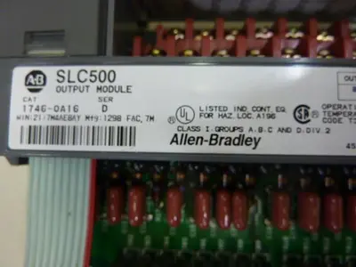 USED ALLEN BRADLEY 1746-OA16 SER D