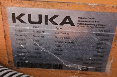New | in-Stock 2018 KUKA KR 60 Robots Indiana US | Machine Solutions, LLC #1714707