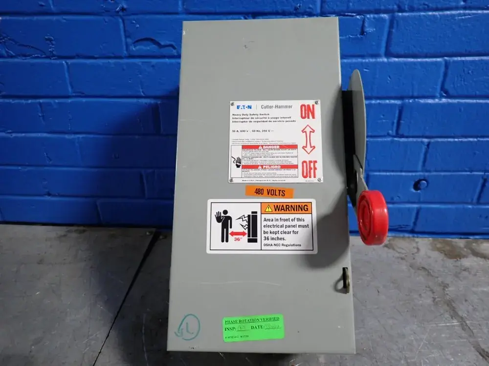 Eaton 30 A Heavy Duty Switch