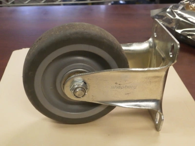 Shepherd Used Large Heavy-Duty, Non-Swivel Rigid 5 1/2" Tire
