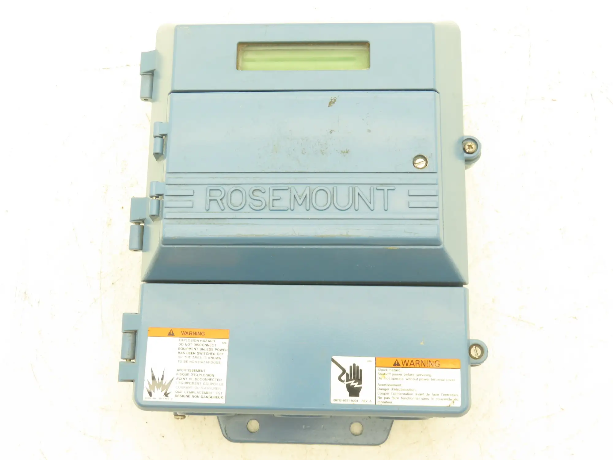 Rosemount 8712U R12N5M4 Magnetic Flow Transmitter 115V Smart Family NEMA 4X