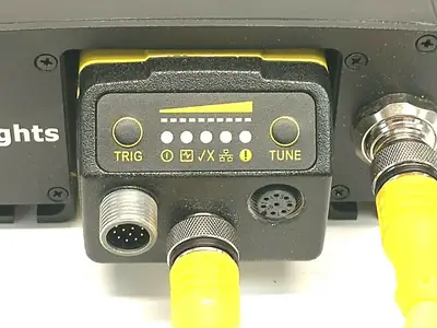 Used Cognex Dataman Barcode Reader, Overdrive Light Module Barcode Scanners Michigan US | Maverick Industrial Sales #1398688