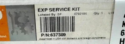 NEW ARO 637389 EXP SERVICE KIT