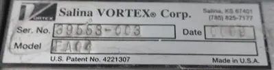 USED SALINIA VORTEX FA04