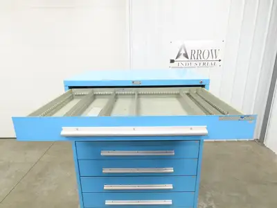 Nu-Era Modular Tool Storage Cabinet 8 Drawer 45x28x61" Stanley Vidmar Lista