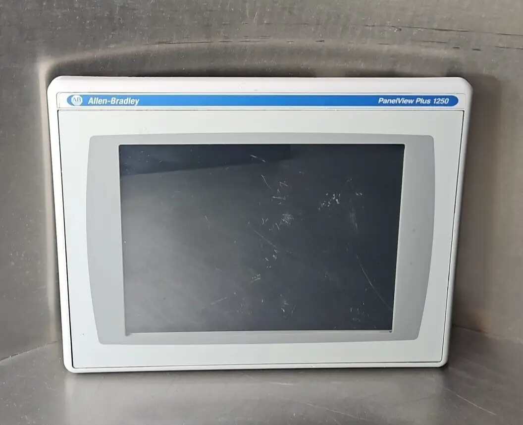 Allen Bradley PanelView Plus 2711P-RDT12C Ser D w/2711P-RP1 Ser G (BIN123)