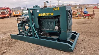 USED WHEATLEY/JETSTREAM HP-125 QUINTUPLEX HIGH PRESSURE WATERBLAST PUMP
