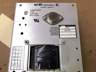 ACDC Electronics 15N3 15V Linear Power Supply 3A