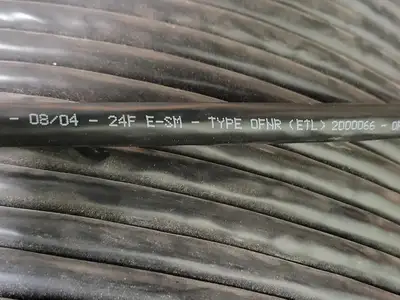 Fiber Optic Cable 24F Single-Mode Type OFNR