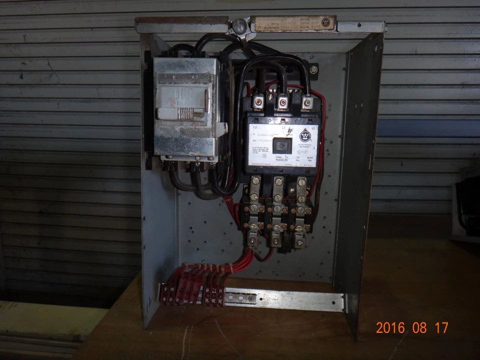 Westinghouse Type W size 3 Motor Control Center
