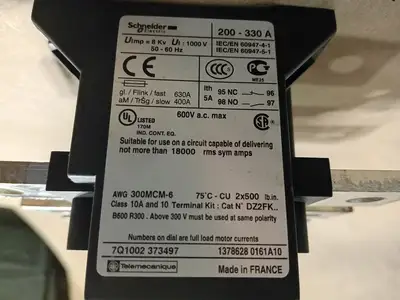 NEW SCHNEIDER ELECTRIC LR9F7375