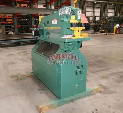 New | in-Stock PIRANHA P-65 Ironworkers Michigan US | Vander Ziel Machinery Sales #480060
