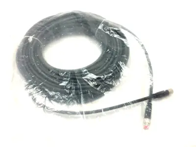NEW BECKHOFF DOUBLE ENDED POWER CABLE M8 4-PIN 20M LENGTH