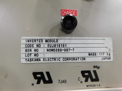 Used Yaskawa G5U4600 Variable Speed Drives Ohio US | Equipment Recovery Corp. #1330405