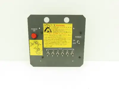 Fanuc A20B-1006-0663 Circuit Board and Switches for Robotic Brake Release Unit