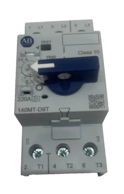ALLEN BRADLEY 140MT-D9T-C10 CIRCUIT BREAKER SER. A 140MTD9T C10 NEW, SURPLUS