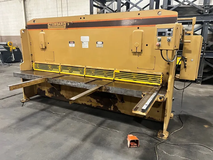 2003 STANDARD INDUSTRIAL CS250-10 Shears, Power Squaring (In) | Westbrook Engineering