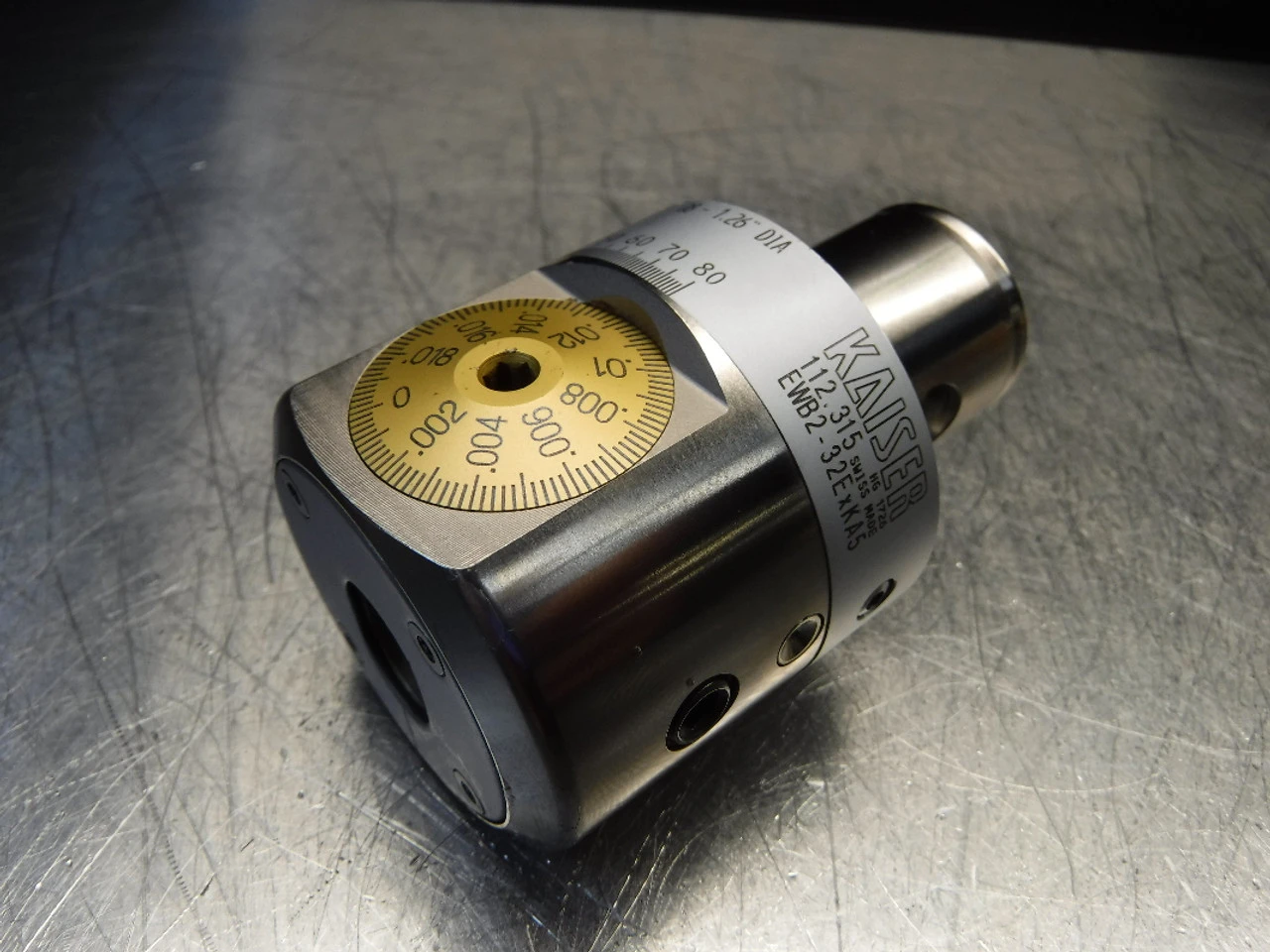 Kaiser KAB5 12mm Finish Boring Bar Head .078"-1.26" Range 10.112.315 (LOC348A)