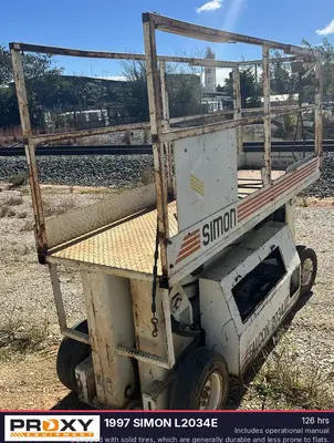 Used 1997 SIMON L2034E Scissor Lifters North Carolina US | Proxy Equipment #1379549