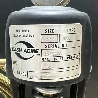 NEW Cash Acme TA-3 1-1/2
