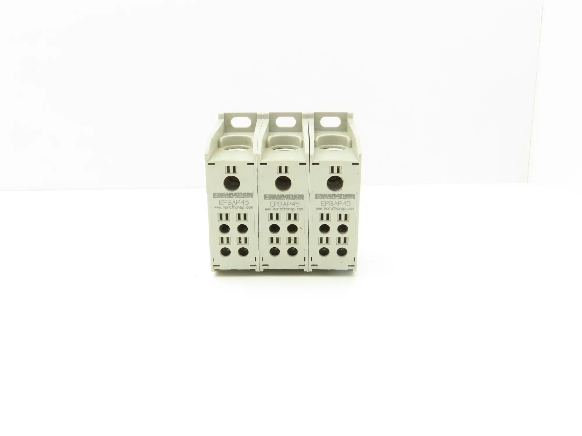 Marathon Electric EPBAP45 Power Distribution Terminal 200A 600V AC/DC Lot of 3