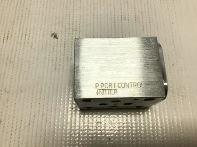 USED 🔩 BRAND: SUN HYDRAULICS – TRUSTED MANUFACTURER OF HIGH-PERFORMANCE HYDRAULIC COMPONENTS ⚙️ MODEL: GBP 1H59-AC – MANIFOLD SANDWICH VALVE WITH T PORT CONTROL NOTCH