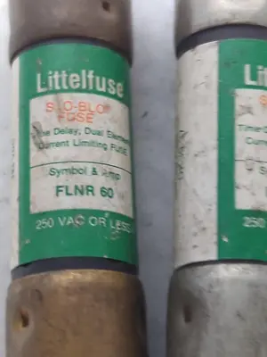 Used LITTELFUSE FLNR60 Miscellaneous Equipment (Electrical & Power) | Surplus Asset Holdings #1193412