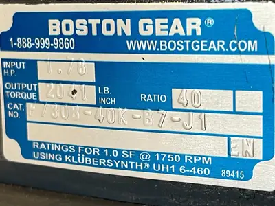 New | in-Stock BOSTON GEAR \ Speed Reducers | Maverick Industrial Sales #1103983