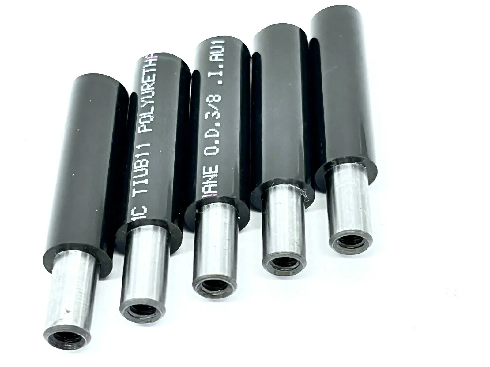 Steel Threaded Pin with Polyurethane Sleeve 1/4" x 1-3/4" 8-32 Thread LOT OF 5 - New Other