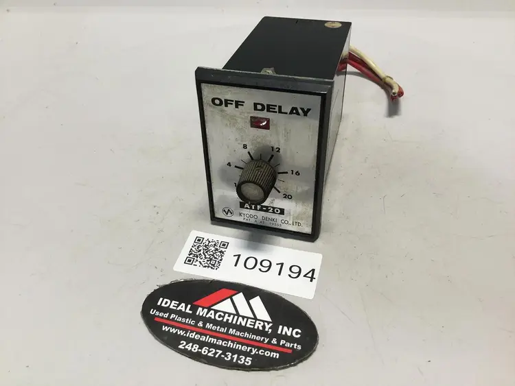 Used KYODO DENKI ATF-20 Timers Michigan US | Ideal Machinery #762136