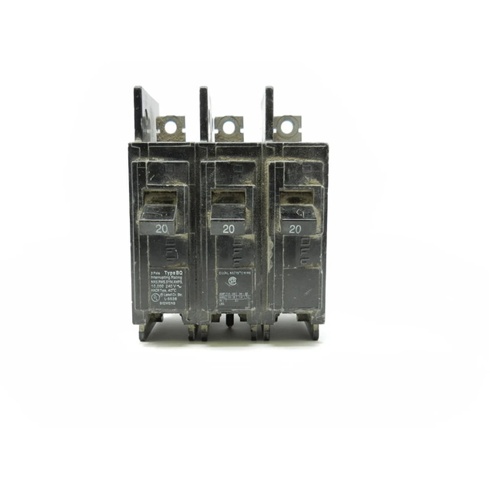 Siemens 3 Pole 20 Amp Breaker