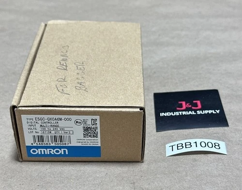 New | in-Stock Omron E5GC-QX0A6M-000 PLC Processors Indiana US | J&J Industrial Supply #514122