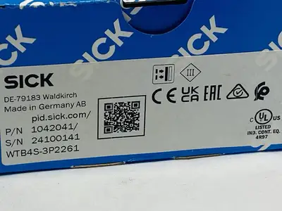 WTB4S-3P2261, 1042041 | Sick WTB4S-3P2261 Photoelectric Proximity Sensor 1042041 - New Other