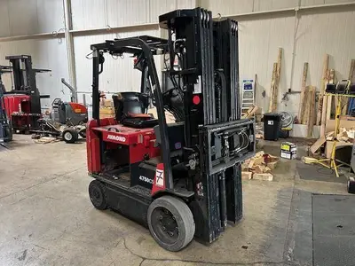 Used RAYMOND 4750C50S 4-Wheel Sit down Electric Counterbalance Forklifts Illinois US | Somerset Equipment Sales #1546143