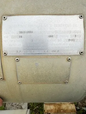 INDUSTRIAL ENGINEERING EQUIPMENT 80 kW Oil Temperature Control Unit (Sterlco Type) | Perry Equipment (13)