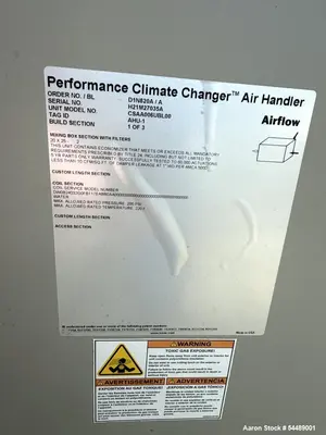 Used TRANE CO CGAM Chillers Illinois US | Aaron Equipment #1130442