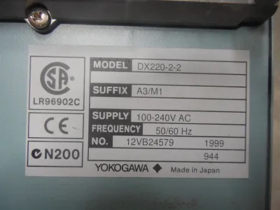 USED YOKOGAWA DX220-2-2