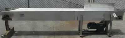 SPC5736  Conveyor Nercon belt conveyor Stainless Steel, 10" wide x 10' long