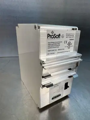 Used PROSOFT 5605-RIO-PDPS PLC Input & Output | Palmetto Automation #1155077