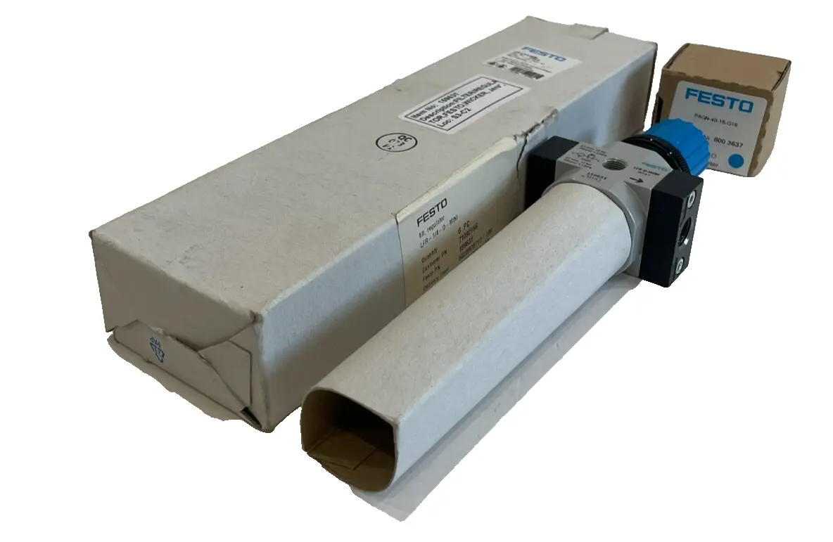 NEW FESTO LFR-1/4-D-MINI PNEUMATIC FILTER 159631 LFR14DMINI
