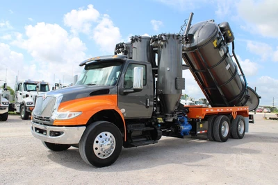 Used 2020 INTERNATIONAL MV Septic/Sewer/Vacuum Trucks Texas US | Roll Off Truck World #1491776