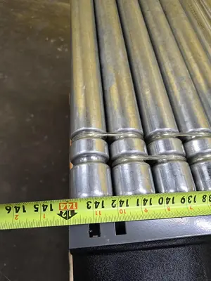 New | in-Stock 2018 INTELLIGRATED LIVE ROLLER CONVEYOR - V-BELT Roller Conveyors Wisconsin US | Packer City Sales #1297883