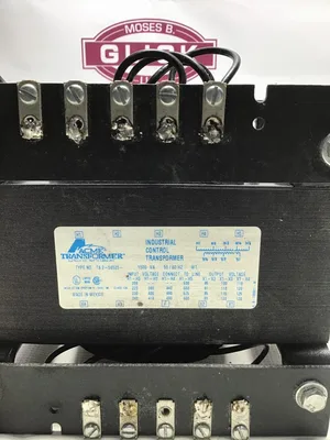 Acme Industrial Control Transformer; TA 2-54525