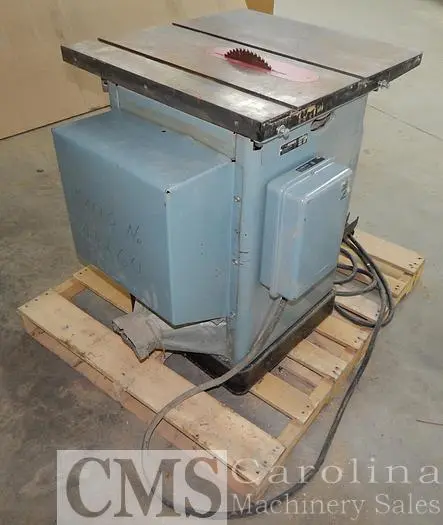 Used DELTA TABLE SAW Woodworking Saws | CAROLINA MACHINERY SALES #422363