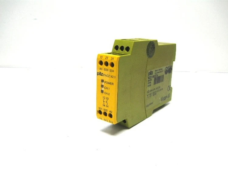 Used PILZ PNOZ X2.1 24VAC/DC 2N/O Relays & Switches Kentucky US | Industrial Parts R Us Inc. #356667