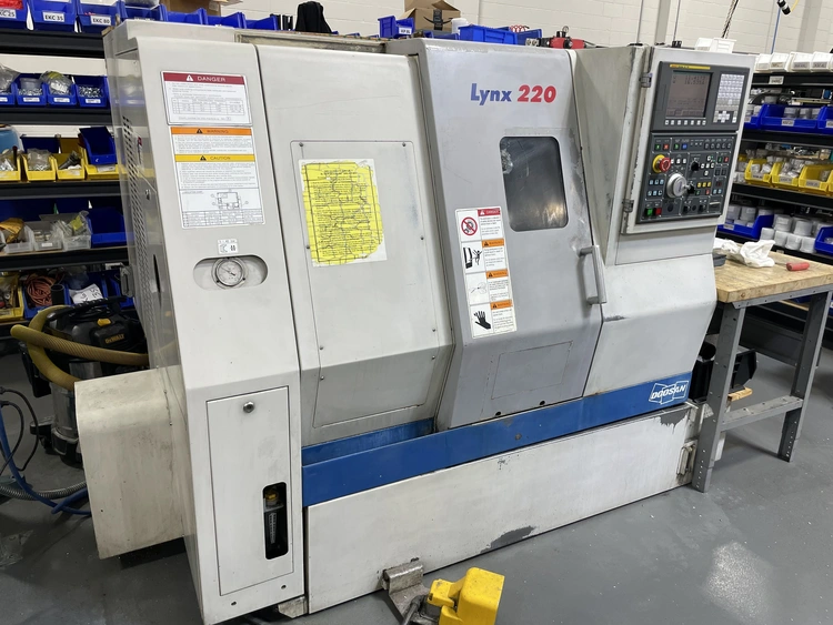 Used 2007 DOOSAN LYNX 220A CNC TURNING CENTER CNC Lathes Illinois US | Asset Exchange Corporation #21690
