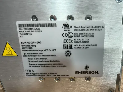 EMERSON SDN 40-24-100C Switching Mode Power Supplies | ESS Industrial Equipment Sales (7)