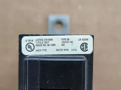 USED CUTLER-HAMMER TYPE BA