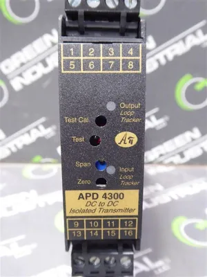 Absolute Process Instruments APD 4300 PLC DC to DC Isolated Transformer Used